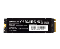 VERBATIM 1TB M.2 PCIe Gen4 NVMe Vi7000G Heatsink - 1216353 - zdjęcie 3